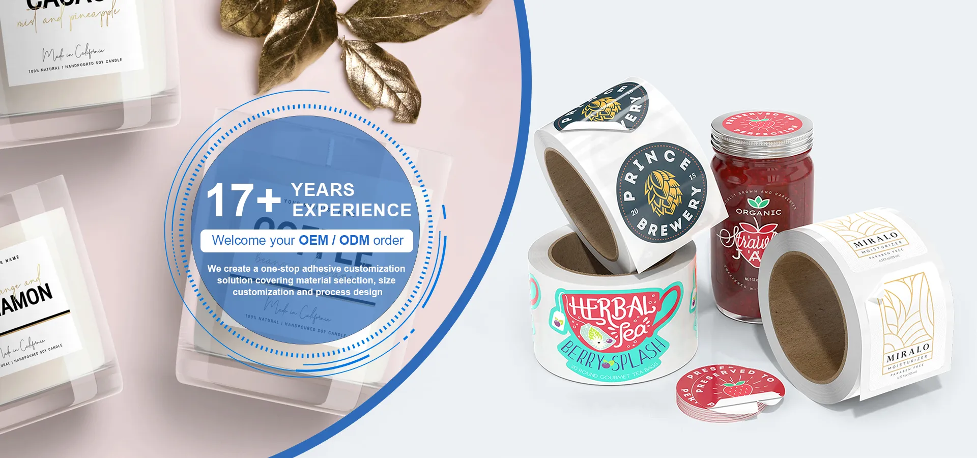 China-Fabrik für Lebensmitteletiketten