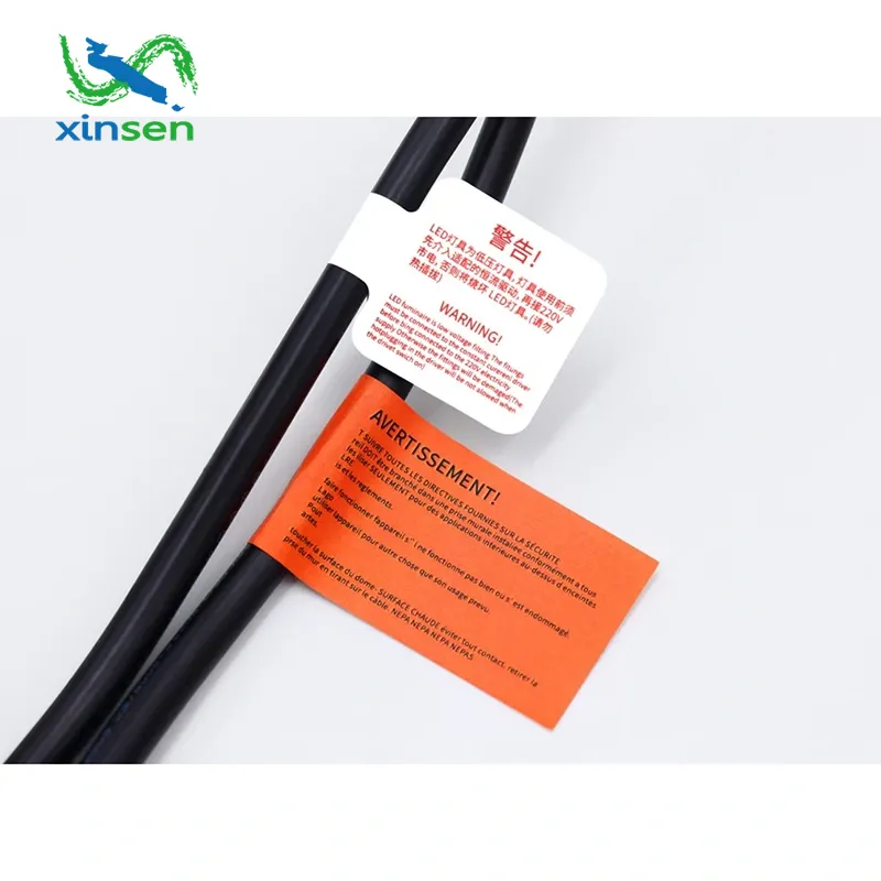 Rutschfestes Netzkabeletikett