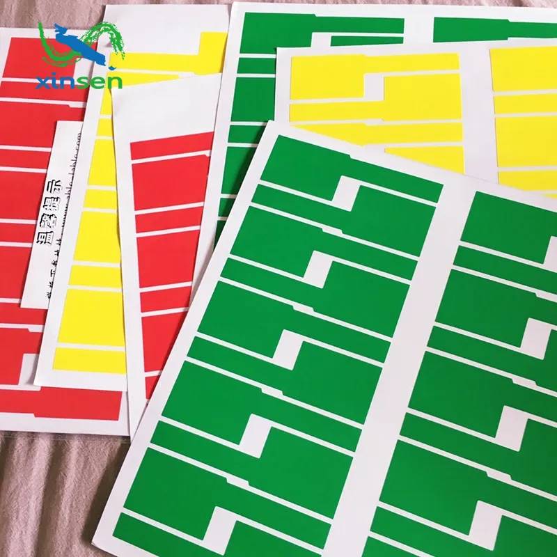 Farbiges Ladekabeletikett