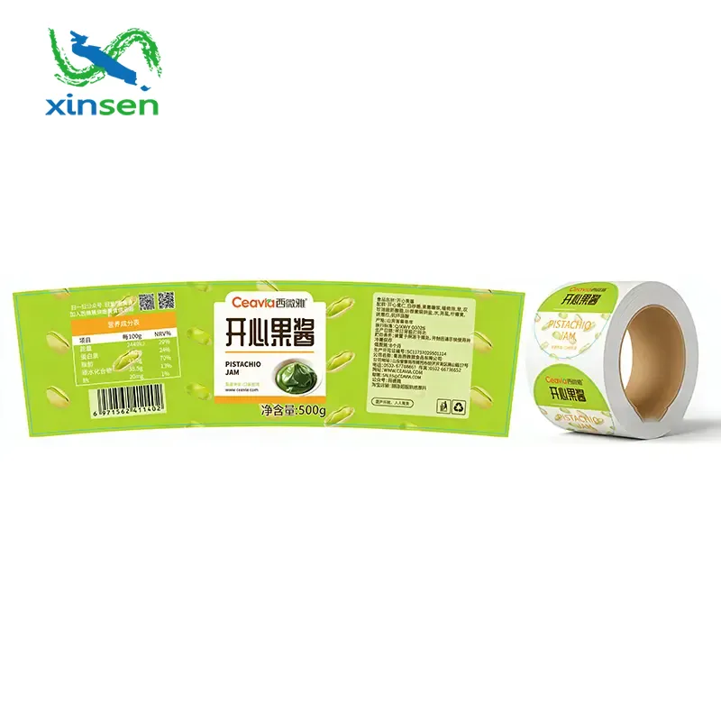 Anti-Flecken-Etikett für Gewürzflaschen aus Glas