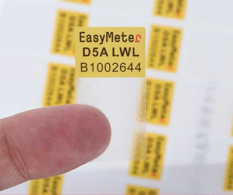 Anti Slip Power Cord Label