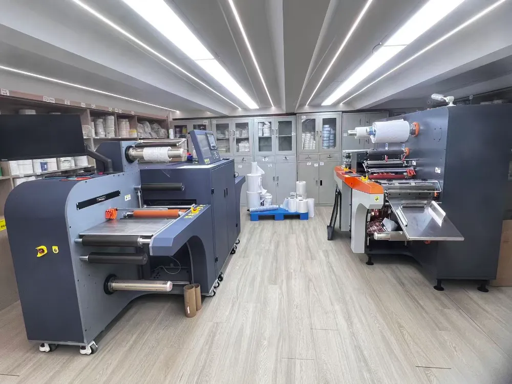 UV Printing and Label Manufacturing Equipment at Xinsen Packaging