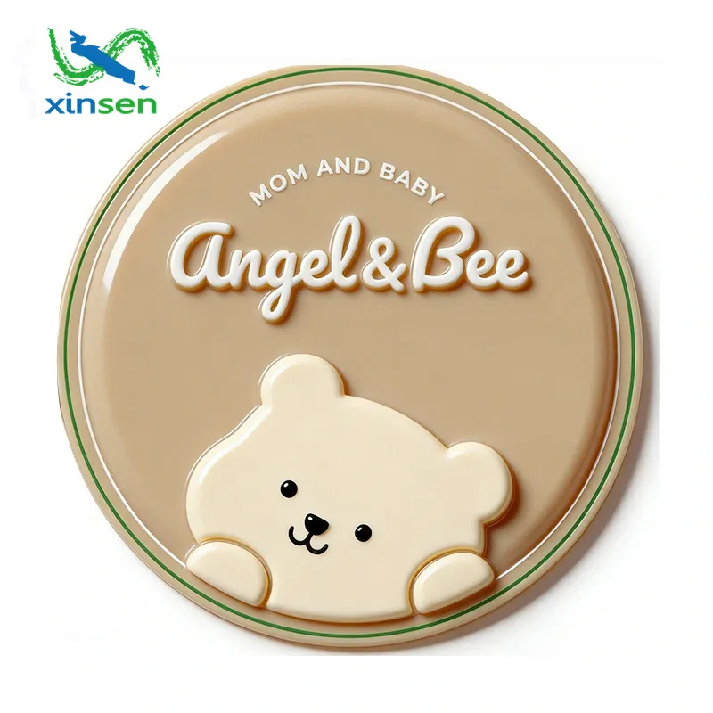 Spielzeugetikett aus Kunststoff