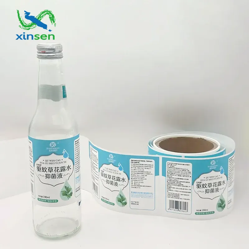 Wasserdichtes Etikett für Hautpflegeprodukte