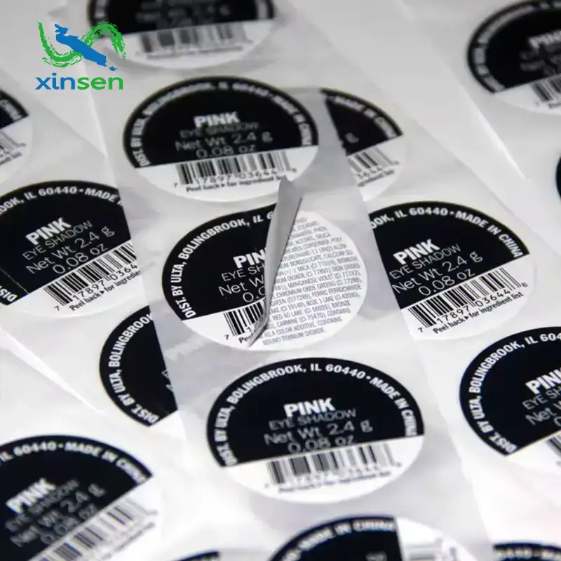 Kleine mehrschichtige Etiketten