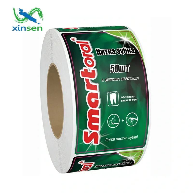 Wasserdichtes Etikett für Zahnpastatube